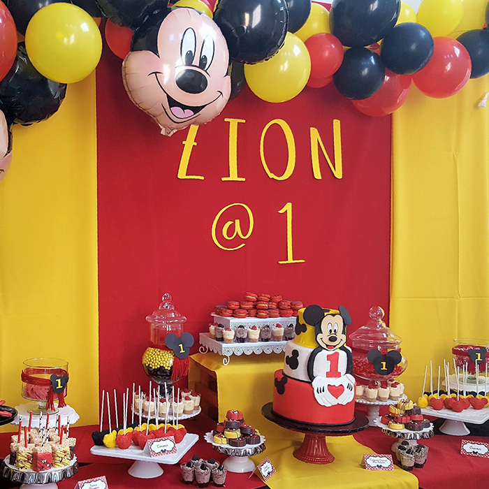 Dessert Table Mickey Mouse